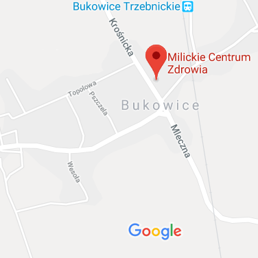 mapa Bukowice